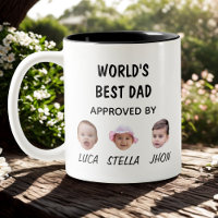 World's Best Dad Mug | Custom Baby Face Mug