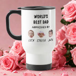 World's Best Dad Mug | Custom Baby Face Mug<br><div class="desc">Custom Baby Face Mug for Dad Personalised Fathers Day Kids Photo Mug</div>
