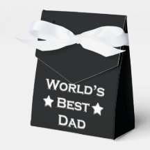 World's Best Dad on Black
