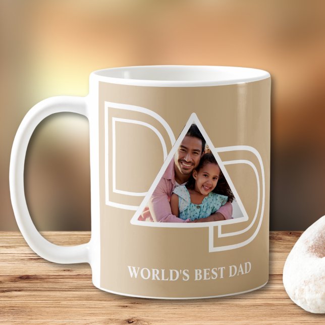 World's Best Dad Personalised Photo Coffee Mug (Creator Uploaded)