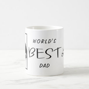 World's Best Dad Photo Coffee Mug