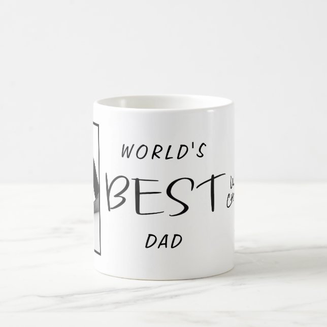 World's Best Dad Photo Coffee Mug (Center)