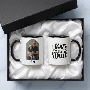 World's Best Dad Photo Gift for Father's day Mug