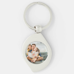 World's Best Dad Since 20XX Modern Photo  Key Ring