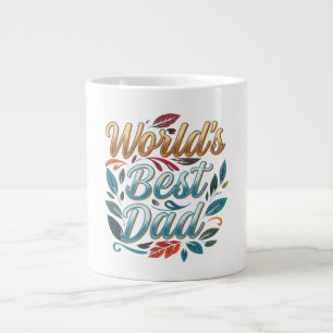 World's Best Dad Speciality Jumbo Mug Design