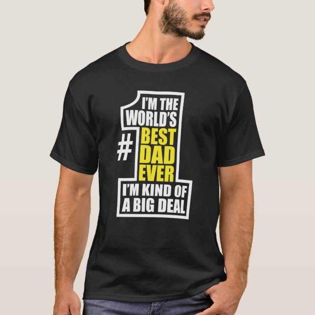 World's Best Dad T-Shirt (Front)