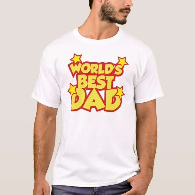 World's Best Dad T-Shirt (Front)