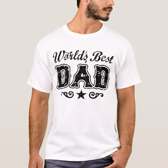 World's Best Dad T-Shirt (Front)