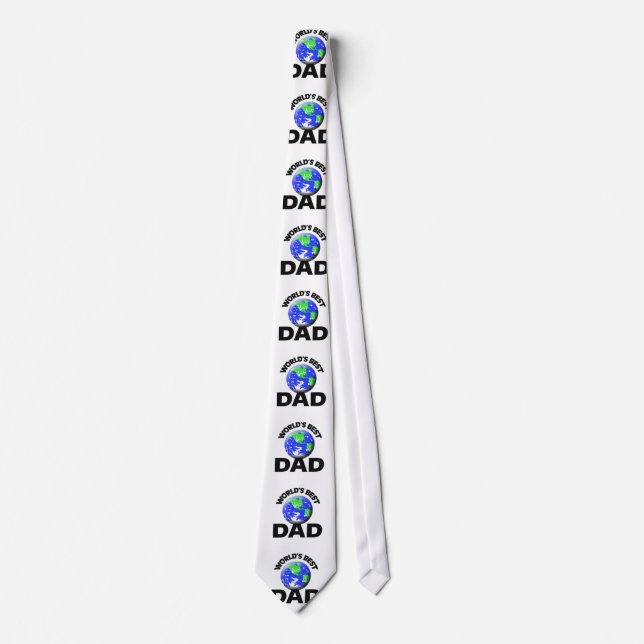 World's Best Dad Tie (Front)