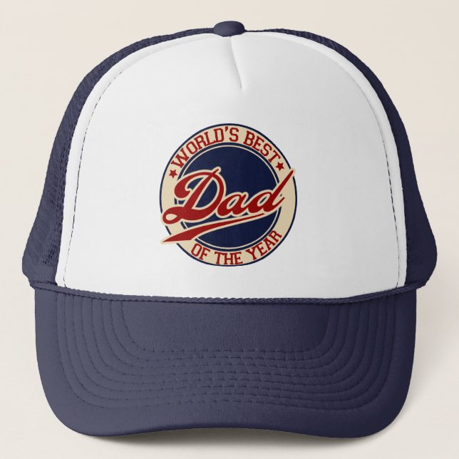 World's Best Dad Trucker Hat (Front)