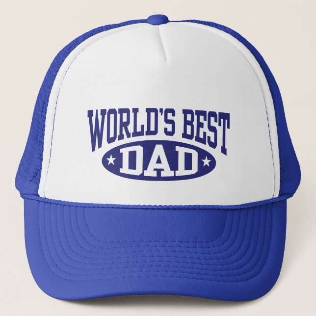 World's Best Dad Trucker Hat (Front)