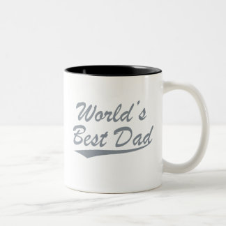 World's Best Dad Two-Tone Coffee Mug