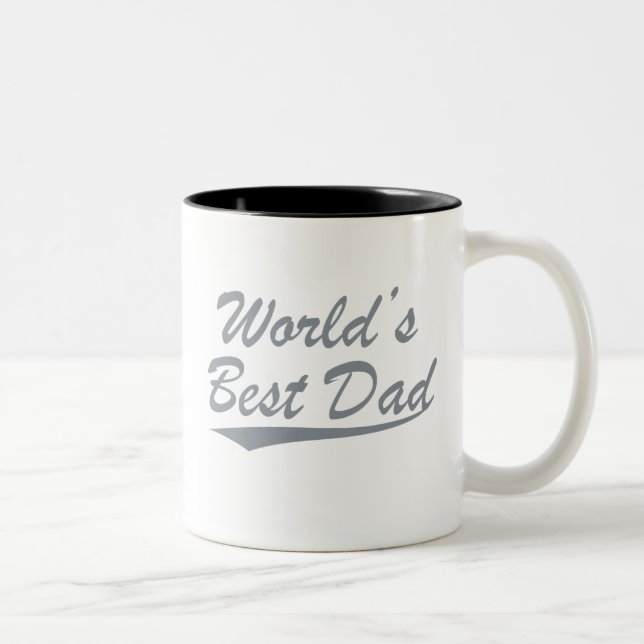 World's Best Dad Two-Tone Coffee Mug (Right)