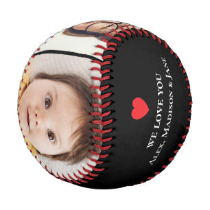 World's Best Dad We Love You Photo Collage Baseball