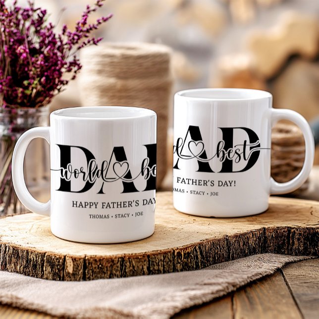 World's Best Daddy Father's Day Gift Coffee Mug (Creator Uploaded)