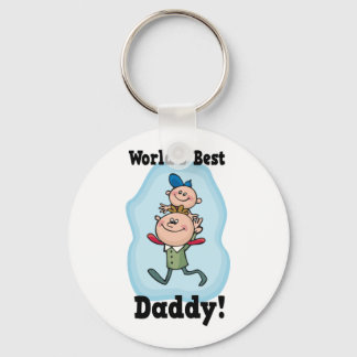 World's Best Daddy Key Ring