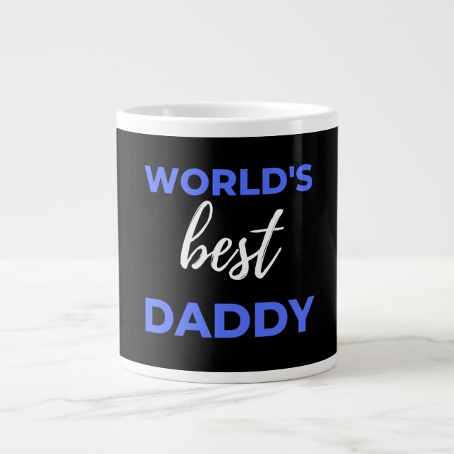 World's Best Daddy Large Coffee Mug (Front)