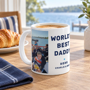 Worlds Best Daddy Photo Keepsake Coffee Mug