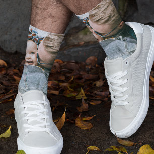 Worlds Best Daddy   Photo Socks
