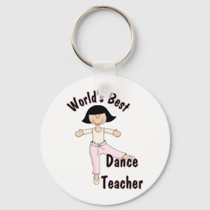 World's Best Dance Teacher Key Ring