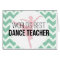 World's Best Dance Teacher - Mint Chevron