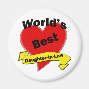 World's Best Daughter-In-Law Magnet