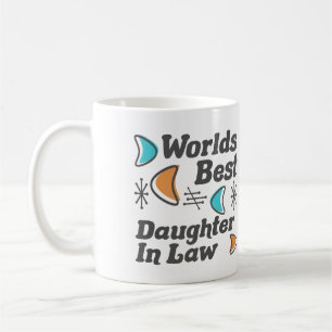 Worlds Best Daughter-In-Law Retro Coffee Mug
