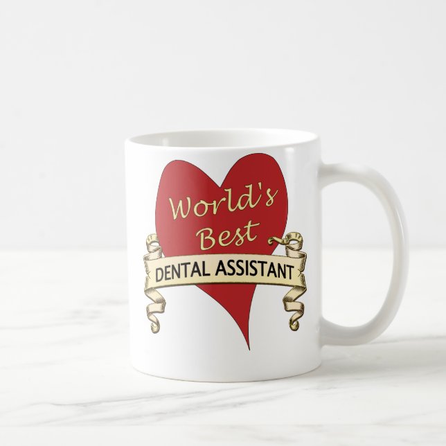 World's Best Dental Assistant Coffee Mug (Right)