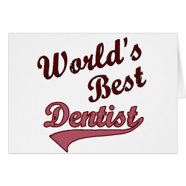 World's Best Dentist (Front Horizontal)