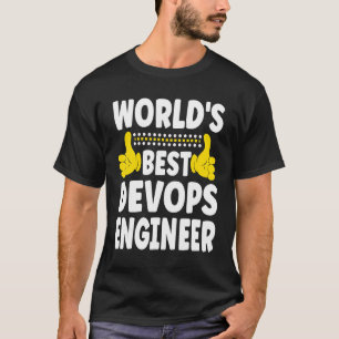 World's Best Devops Engineer   Job Title Devops En T-Shirt