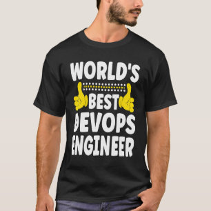 World's Best Devops Engineer   Job Title Devops En T-Shirt