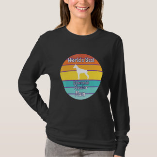 World's Best Doberman Pinscher Mum T-Shirt