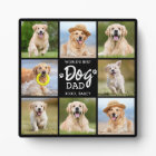 World's Best DOG DAD Custom 8 Photo Collage