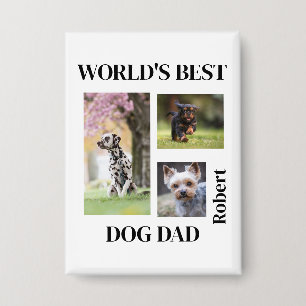 World's Best Dog Dad Custom Name Gift