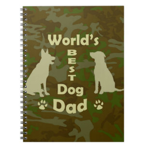 World's Best Dog Dad Notebook