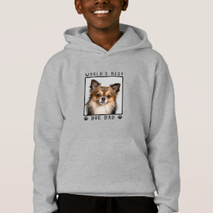 World's Best Dog Dad Paw Prints Dog Photo