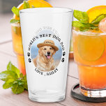 World's Best Dog Dad Personalised Pet Photo Glass<br><div class="desc">World's Best Dog Dad ... Surprise your favourite Dog Dad this Father's Day with this super cute custom pet photo beer glass. Customise this dog dad beer glass with your dog's favourite photos, and name. Double sided - you can different photos on each side or the same, up to you...</div>