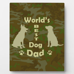 World's Best Dog Dad Plaque