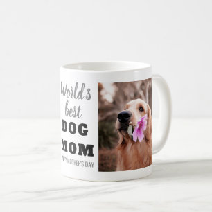 World's Best Dog Mum Mother's Day 2 Photo Coffee Mug