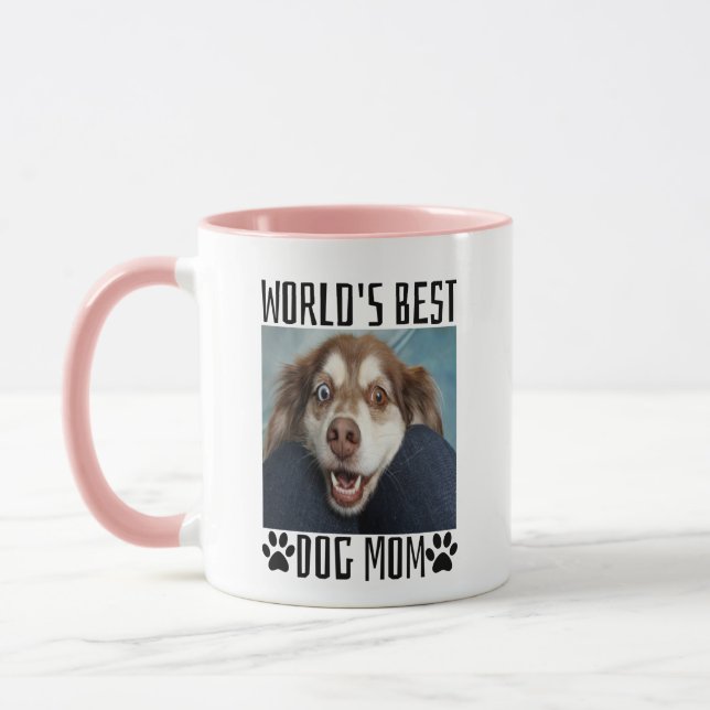 Worlds Best Dog Mum   Mug (Left)