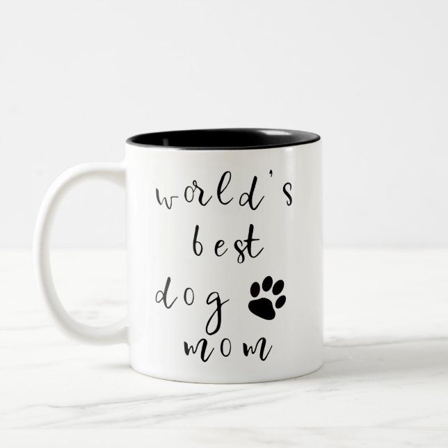 World's Best Dog Mum Mug (Left)