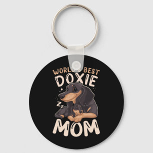 World's Best Doxie Mum Mummy Mothers Day Key Ring