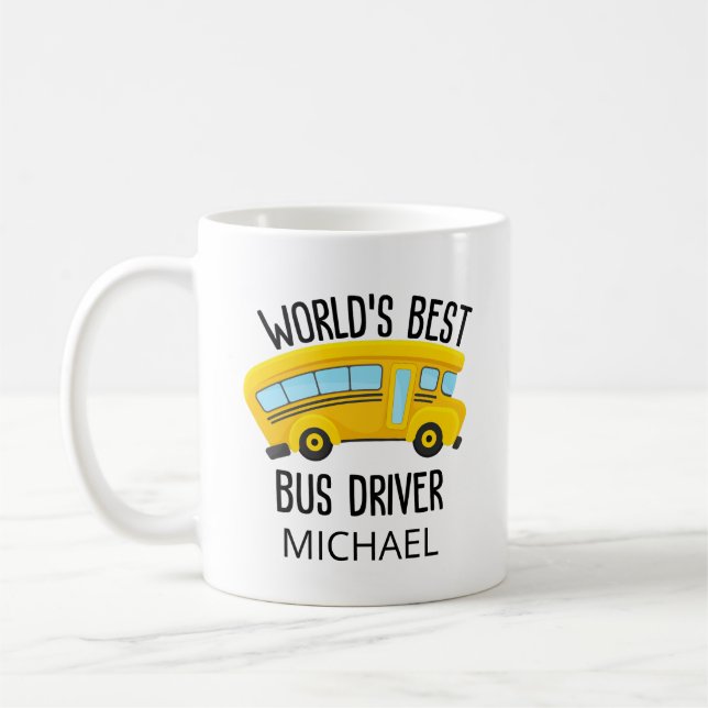 World's Best Driver Coffee Mug (Left)