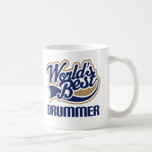 Worlds Best Drummer Gift Idea Coffee Mug