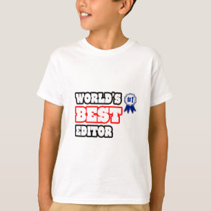 World's Best Editor T-Shirt
