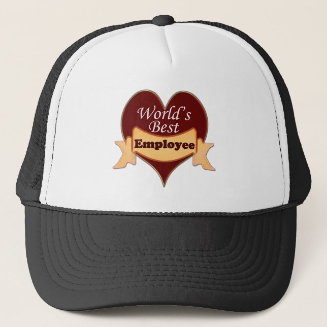 World's Best Employee Trucker Hat (Front)
