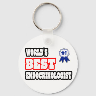 World's Best Endocrinologist Key Ring