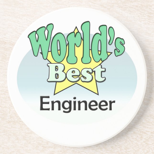 World's best Engineer Coaster (Front)