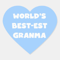 World's Best-est Granma Black and White