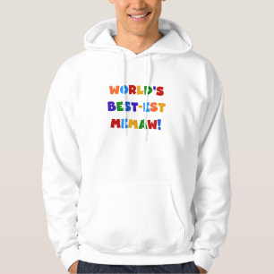 World's Best-est Memaw Bright Colours Tshirts